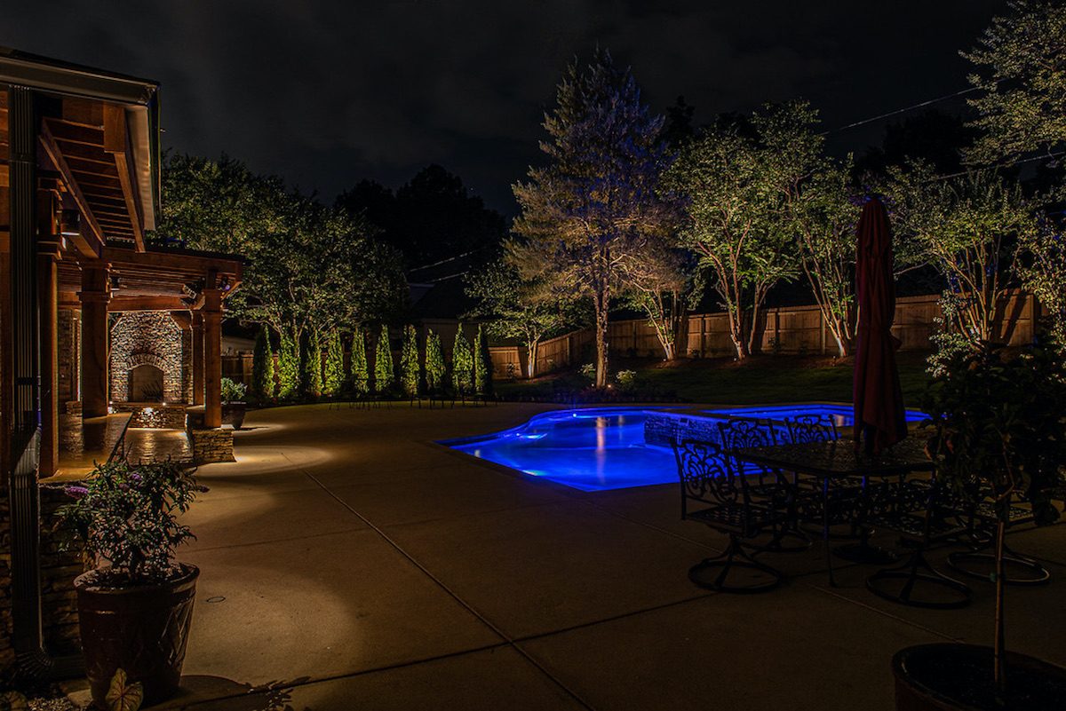 Outdoor Lighting for Vacation Homes Mid South Night Lights Memphis
